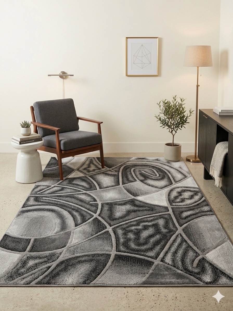 High quality fashion area rugs, Trendz, shadow 863, 5x7
