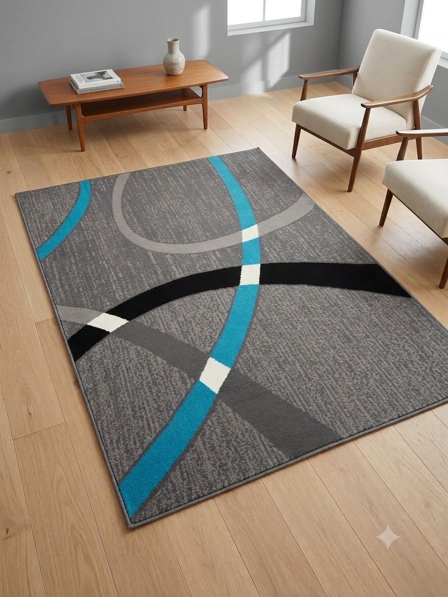 5x8 Electric Contempo 43 Area Rug