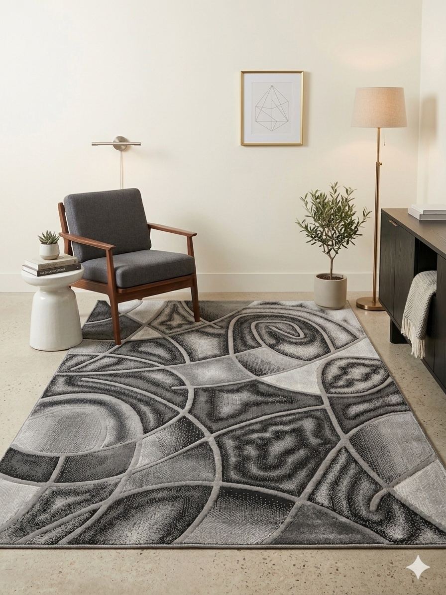 5x7 Shadow 863 Trendz Area Rug