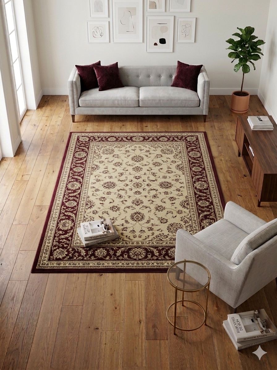 5x8 Tiffany Area Rug