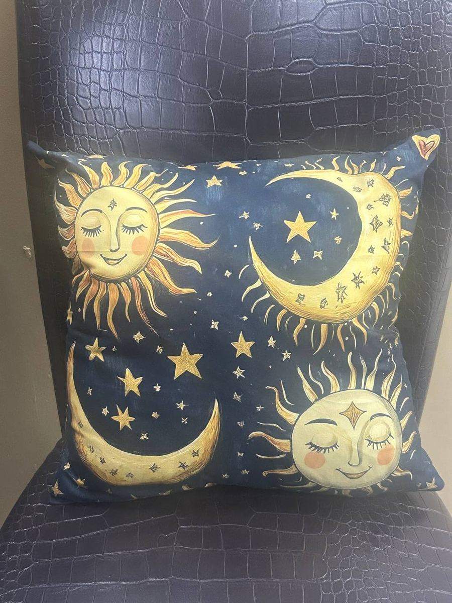 Black And Gold Pillow
