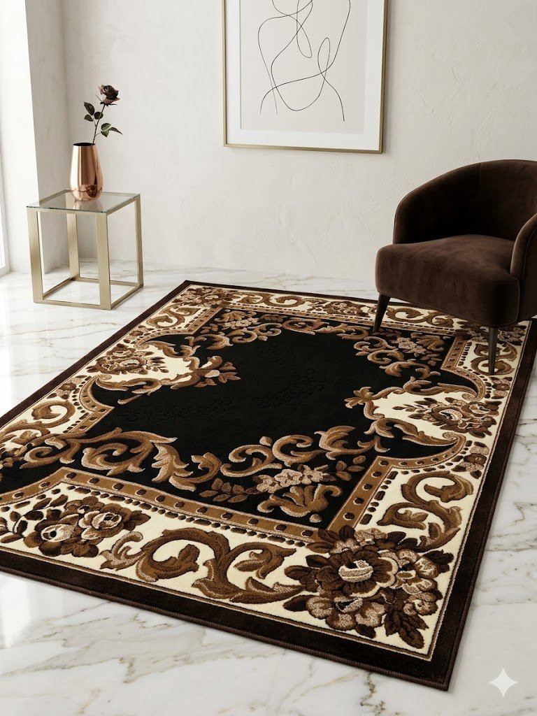 9x12 Chocolate Kingdom Area Rug